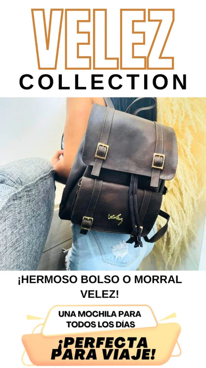 Bolso Morral Dama Cuero VLZ Sahara - Elegancia y Funcionalidad